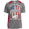 Police T-Shirt Stand For The Flag Kneel For The Cross Us Flag Cop Tee