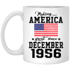 BigProStore Make America Great Since December 1956 XP8434 11 oz. White Mug / White / One Size Apparel