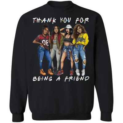 Thank You For Being A Friend Shirt African American Melanin Women T-Shirt