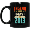 Legend Born May 2013 Coffee Mug 6th Birthday Gifts