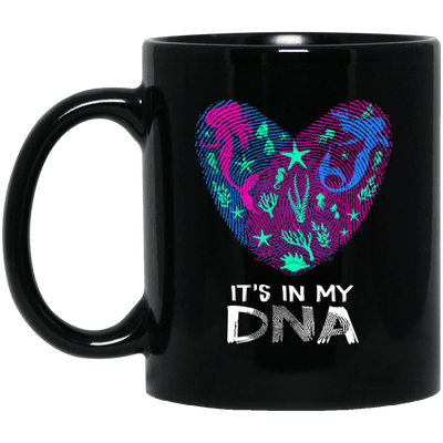 Mermaid Mug It's In My Dna Awesome Gift For Girls Women