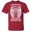 BigProStore Some People Don't Believe In Angels They Haven't Met My Dad Mom Shirt G200 Gildan Ultra Cotton T-Shirt / Cardinal / S T-shirt