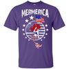 BigProStore Mermerica Mermaid T-shirt G200 Gildan Ultra Cotton T-Shirt / Purple / S T-shirt