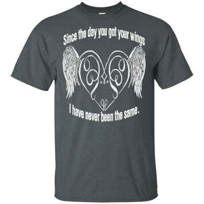 BigProStore Since The Day You Got Your Wings I Have Never Been The Same T-Shirt G200 Gildan Ultra Cotton T-Shirt / Dark Heather / S T-shirt