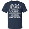 BigProStore For My Dad In Heaven T-Shirt Unique Missing Daddy Father's Day Gift G200 Gildan Ultra Cotton T-Shirt / Navy / S T-shirt