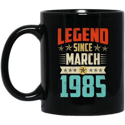 Legend Born March 1985 Coffee Mug 34th Birthday Gifts