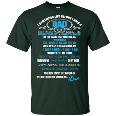 BigProStore I Love My Dad T-Shirt Missing Daddy Special Father's Day Gifts Idea G200 Gildan Ultra Cotton T-Shirt / Forest / S T-shirt
