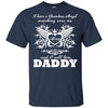BigProStore I Have A Guardian Angel Watching Over Me I Call Him Daddy Rip T-Shirt G200 Gildan Ultra Cotton T-Shirt / Navy / S T-shirt