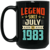 Legend Born July 1983 Coffee Mug 36th Birthday Gifts