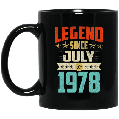 Legend Born July 1978 Coffee Mug 41st Birthday Gifts