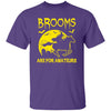 BigProStore Horse Lover Shirt Brooms Are For Amateurs Halloween Gift Idea Horse T-Shirt Purple / S T-Shirts