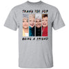 BigProStore Thank You For Being A Friend Women T-Shirt N6 Sport Grey / M T-Shirts