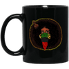 BigProStore Black Girl Magic Coffee Mug African Melanin Pride Afro Girl Cup Design BM11OZ 11 oz. Black Mug / Black / One Size Coffee Mug