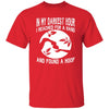 BigProStore Horse Lover Shirt In My Darkest Hour I Reach For A Hand And Found A Hoof Shirt Red / S T-Shirts
