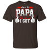 BigProStore Ain't No Papa Like The One I Got T-Shirt Cool Father's Day Gift Idea G200 Gildan Ultra Cotton T-Shirt / Dark Chocolate / S T-shirt
