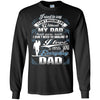 BigProStore I Love And Miss You Everyday Dad Missing Daddy Shirt Father's Day Gift G240 Gildan LS Ultra Cotton T-Shirt / Black / S T-shirt