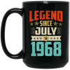 Legend Born July 1968 Coffee Mug 51st Birthday Gifts
