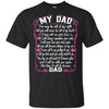 BigProStore I Love My Daddy You May Be Out Of My Sight Missing Dad Angel T-Shirt G200 Gildan Ultra Cotton T-Shirt / Black / S T-shirt