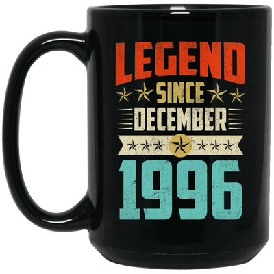Legend Born December 1996 Coffee Mug 23rd Birthday Gifts