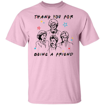 BigProStore Thank You For Being A Golden Friend Women T-Shirt V3 Light Pink / M T-Shirts