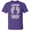 BigProStore I Know My Dad Is Still With Us T-Shirt In Memory Of Daddy Heaven Gifts G200 Gildan Ultra Cotton T-Shirt / Purple / S T-shirt
