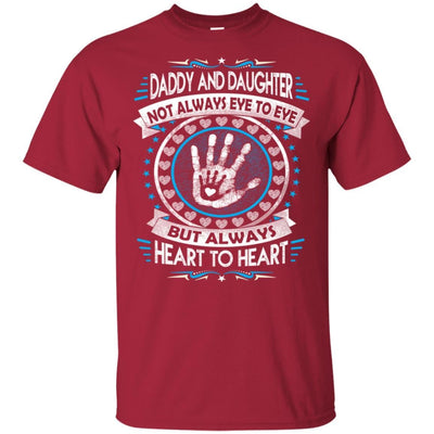 BigProStore Dad And Daughter Always Heart To Heart T-Shirt Father's Day Gift Idea G200 Gildan Ultra Cotton T-Shirt / Cardinal / S T-shirt