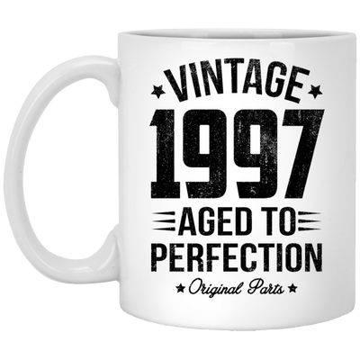 BigProStore Vintage 1997 Aged To Perfection Coffee Mug Gifts XP8434 11 oz. White Mug / White / One Size Coffee Mug