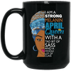 I Am A Strong Melanin April Queen Coffee Mug