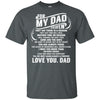 BigProStore For My Dad In Heaven T-Shirt Unique Missing Daddy Father's Day Gift G200 Gildan Ultra Cotton T-Shirt / Dark Heather / S T-shirt