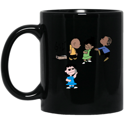 BigProStore Black People Pride African American Coffee Mug For Pretty Melanin Kids BM11OZ 11 oz. Black Mug / Black / One Size Coffee Mug