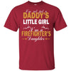Firefighter Daughter T-Shirt  I'm A Firefighter's Daughter Shirts