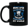 I Was Born To Be A Police Officier Law Enforcement Coffee Mug