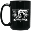 BigProStore Veteran Mug US Veteran Coffee Mug Gifts For Men Women Veterans Day Gifts BM15OZ 15 oz. Black Mug / Black / One Size Coffee Mug