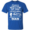 BigProStore I Love And Miss You Everyday Dad Missing Daddy Shirt Father's Day Gift G200 Gildan Ultra Cotton T-Shirt / Royal / S T-shirt