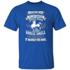 BigProStore Horse Lover Shirt The Love Of That Horse Smell Horse Lover T-Shirt Royal / S T-Shirts