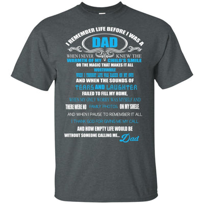 BigProStore I Love My Dad T-Shirt Missing Daddy Special Father's Day Gifts Idea G200 Gildan Ultra Cotton T-Shirt / Dark Heather / S T-shirt