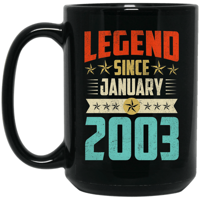 Legend Born January 2003 Coffee Mug 16th Birthday Gifts