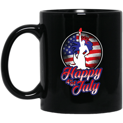 Happy 4Th Of July Mermaid Coffee Mug Cool Independence Day Gift