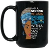 I Am A Strong Melanin September Queen Coffee Mug