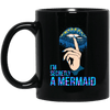 Mermaid Mug I'm Secretly A Mermaid Coffee Cup Women Girls Gift Ideas