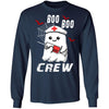 Boo Boo Crew Nurse Ghost T-Shirt Halloween Costume Gifts Shirts For Kids Men Women Boo Boo Crew T-shirt