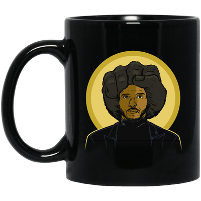 BigProStore African American Coffee Cup Design Afro Pride Pro Black Men Women Mug BM11OZ 11 oz. Black Mug / Black / One Size Coffee Mug