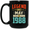 Legend Born May 1988 Coffee Mug 31st Birthday Gifts