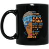 I Am A Strong Melanin July Woman Birth Month Coffee Mug