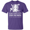BigProStore Some Hairstylists Cuss Too Much T-shirt G200 Gildan Ultra Cotton T-Shirt / Purple / S T-shirt