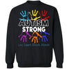 Autism Strong Shirts Love Support Educate Advocate T-Shirt Design