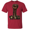 BigProStore African American Black History T-Shirt For Melanin Men Women Afro Girl G200 Gildan Ultra Cotton T-Shirt / Cardinal / S T-shirt