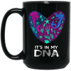 Mermaid Mug It's In My Dna Awesome Gift For Girls Women
