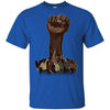 BigProStore African American Black History T-Shirt For Melanin Men Women Afro Girl G200 Gildan Ultra Cotton T-Shirt / Royal / S T-shirt