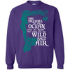 BigProStore Mermaid T-Shirt She Dream Of The Ocean Late At Night G180 Gildan Crewneck Pullover Sweatshirt  8 oz. / Purple / S T-shirt